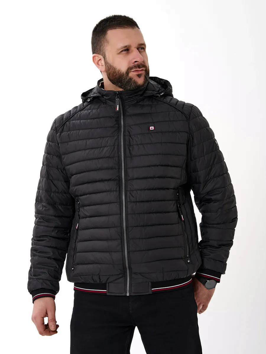 Куртка демисезонная с капюшоном