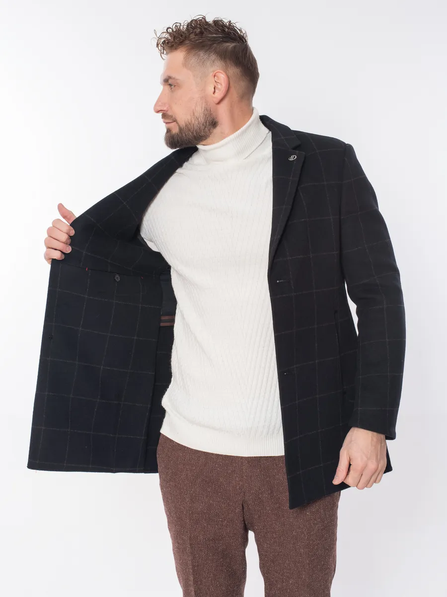 Пальто пиджак мужское классическое