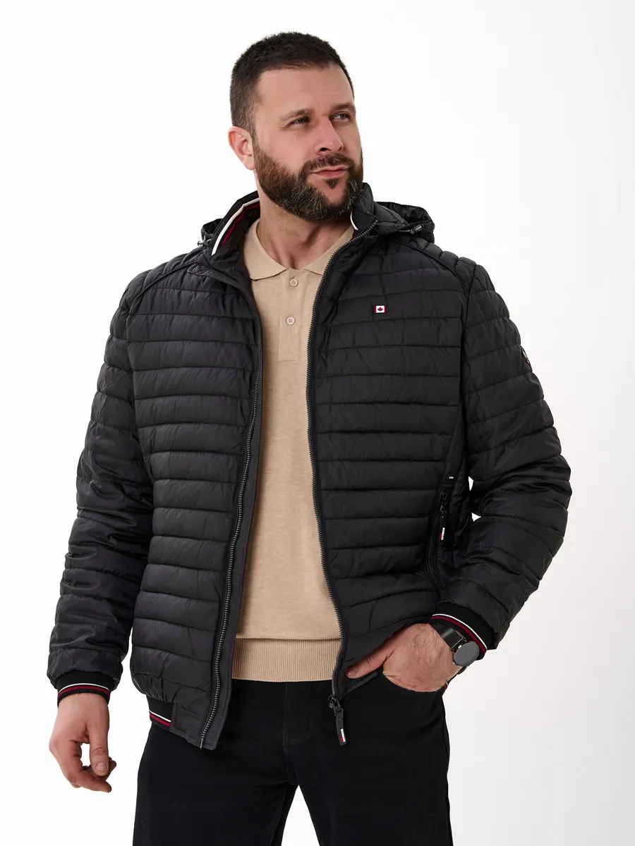 Куртка демисезонная с капюшоном