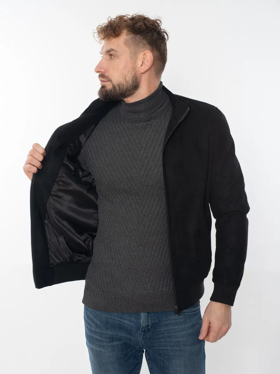 Ветровка замшевая мужская