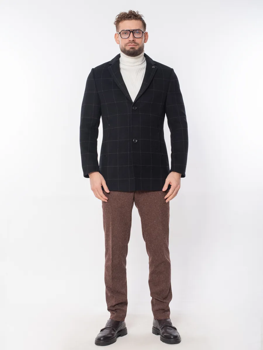 Пальто пиджак мужское классическое