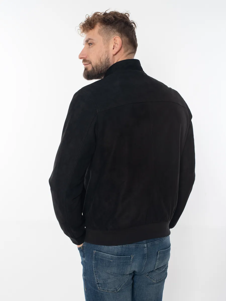 Ветровка замшевая мужская