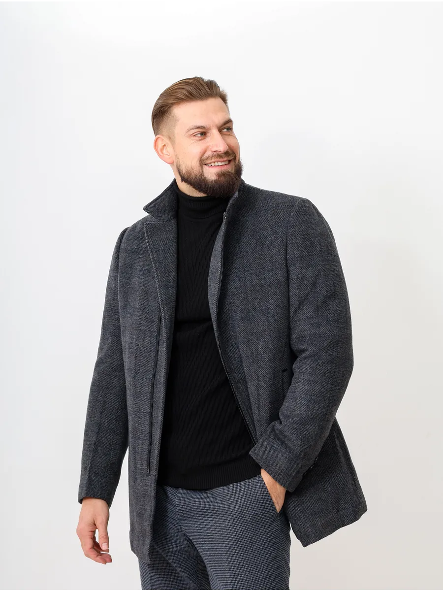 Пальто мужское демисезонное