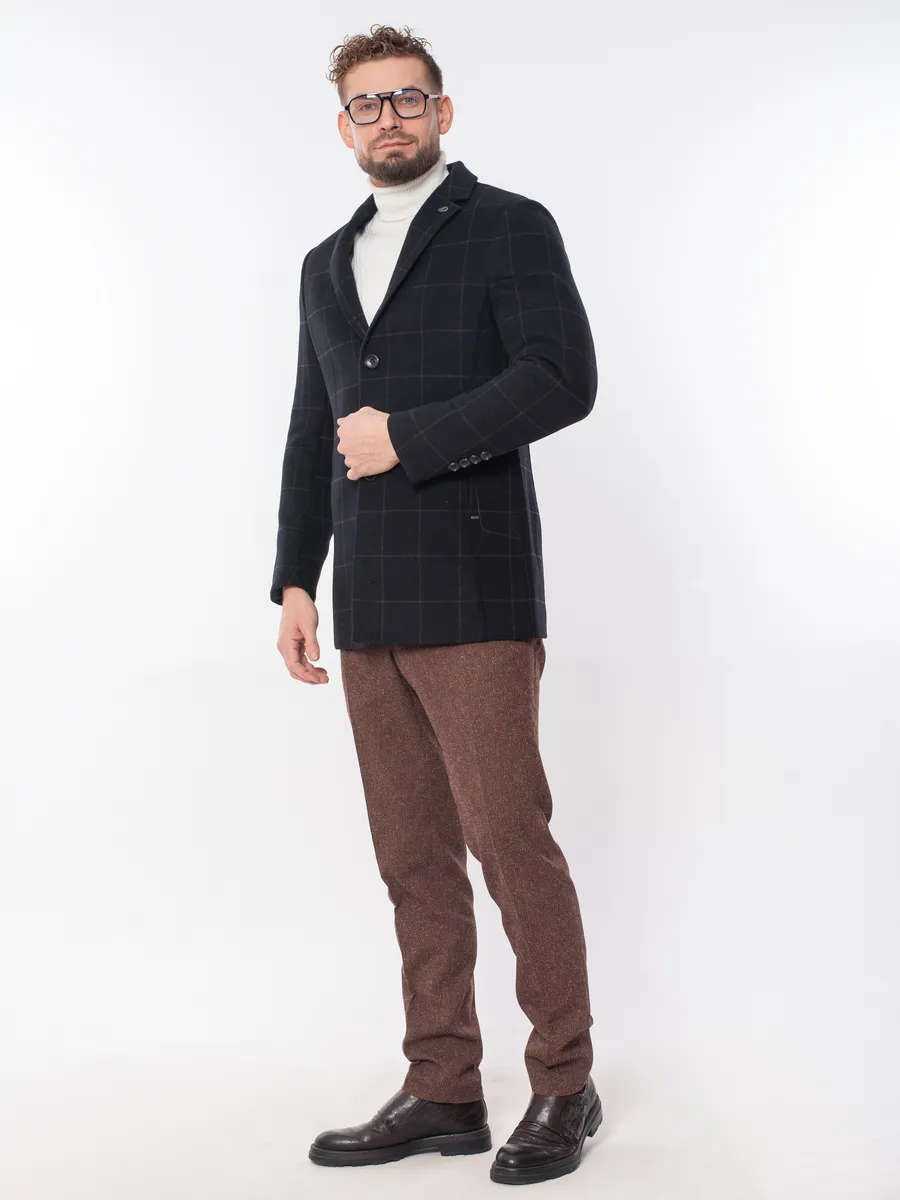 Пальто пиджак мужское классическое