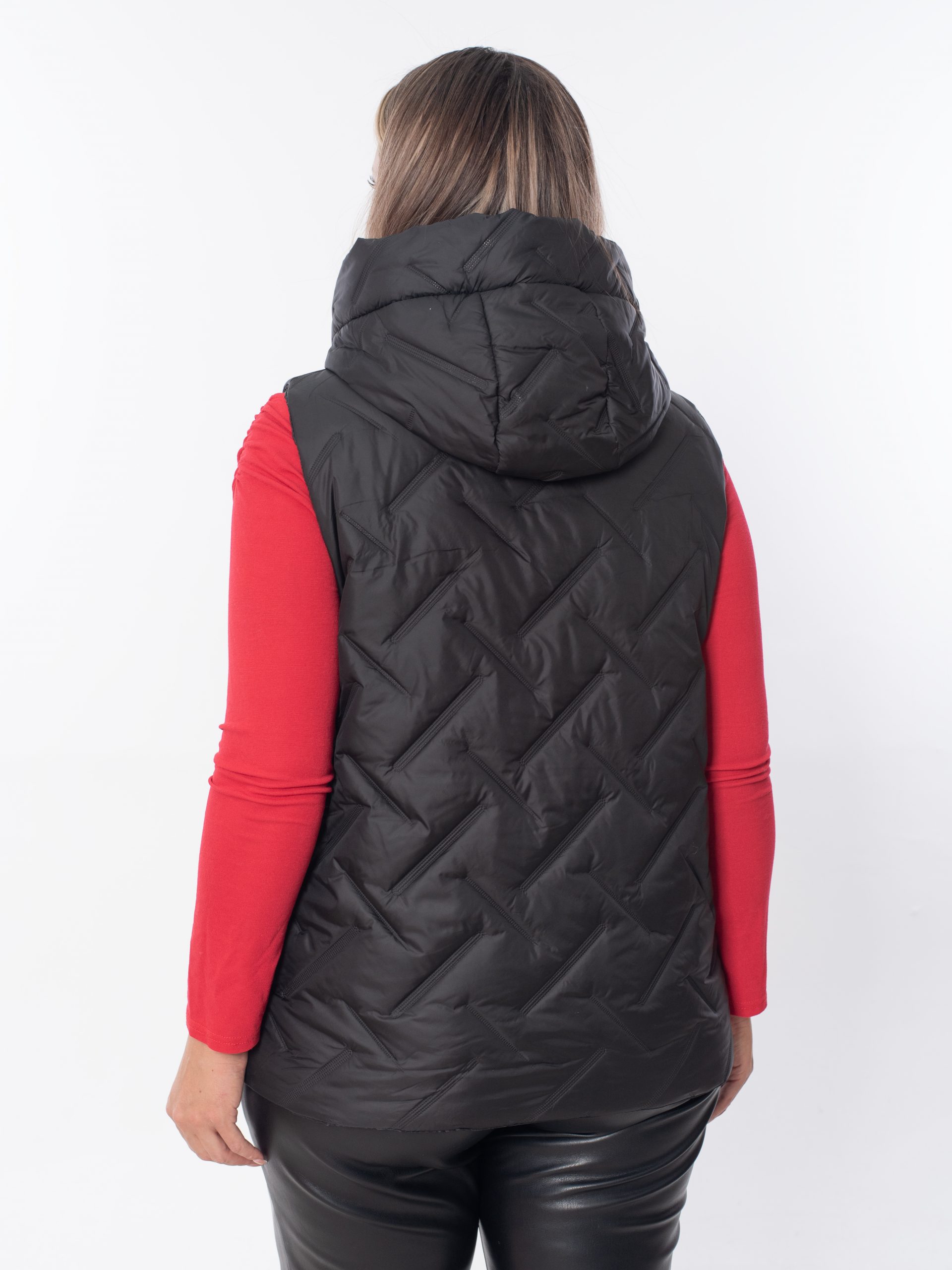 Жилет женский демисезонный оверсайз